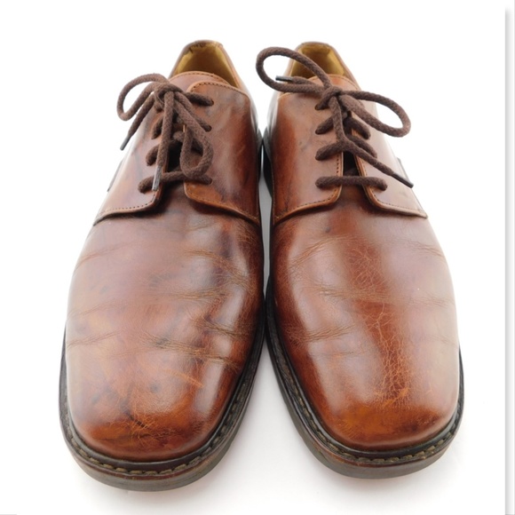 MEPHISTO Natural Tan Brown Lace Up Air Relax Oxfords Shoes 10 main image 6